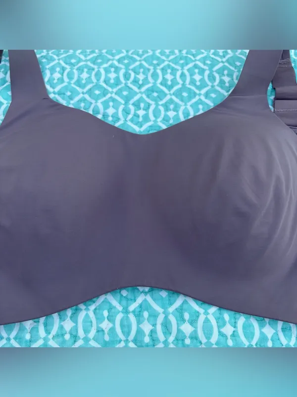 knix Wireless Seamless Bra in Mauve Sz 6+ - Image 3