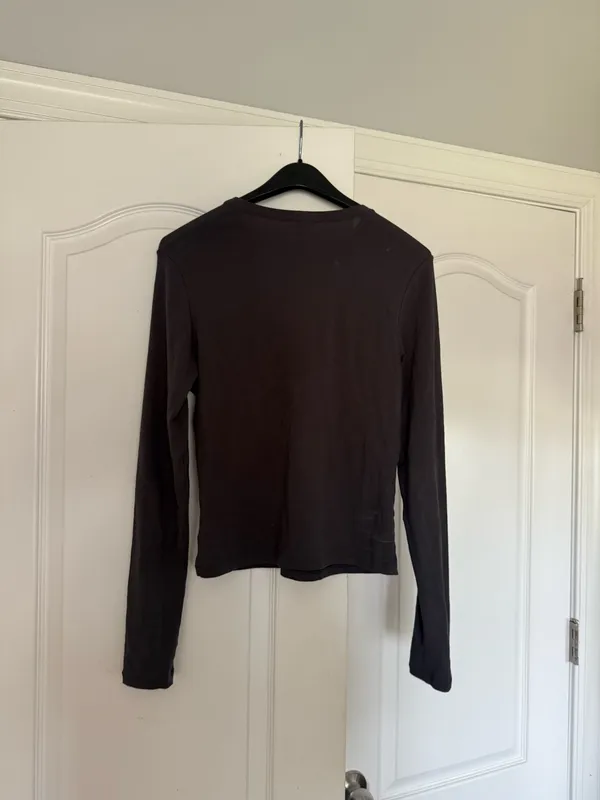 Skims charcoal long sleeve - Image 3