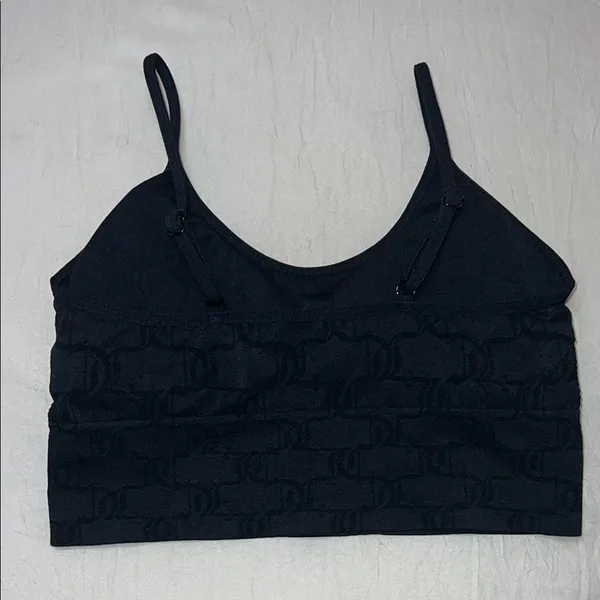 Juicy Couture Black‎ Patterned Bralette - Image 3