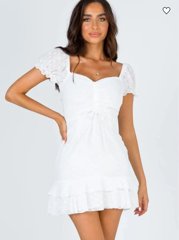 Princess Polly Dress White - Image 2