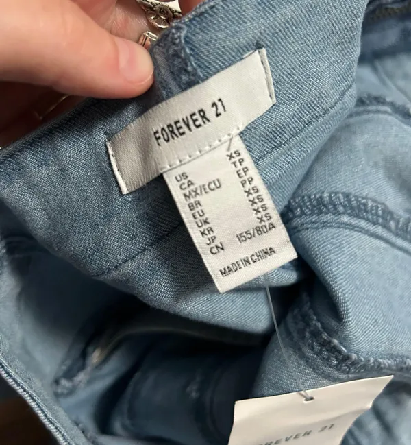 Forever 21 Denim Jumpsuit - Image 4