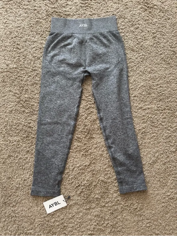 AYBL Gray Seamless High-Waist Leggings - Image 2