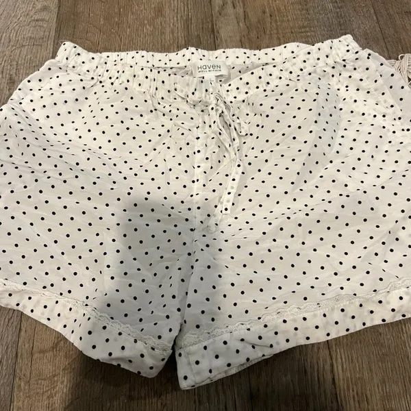 Haven small polka dot‎ shorts White - Image 5