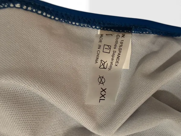 💙🩵✨ NWT Cupshe Colorblock Bikini Set – Size XXL ✨🩵💙 - Image 3