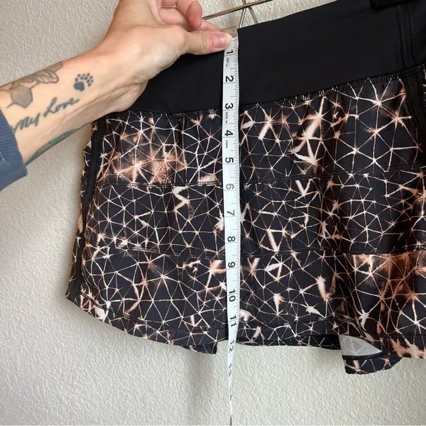 Lululemon Pace Rival Skirt II *4-way Stretch Sugar Crush Multi / Black - Image 8