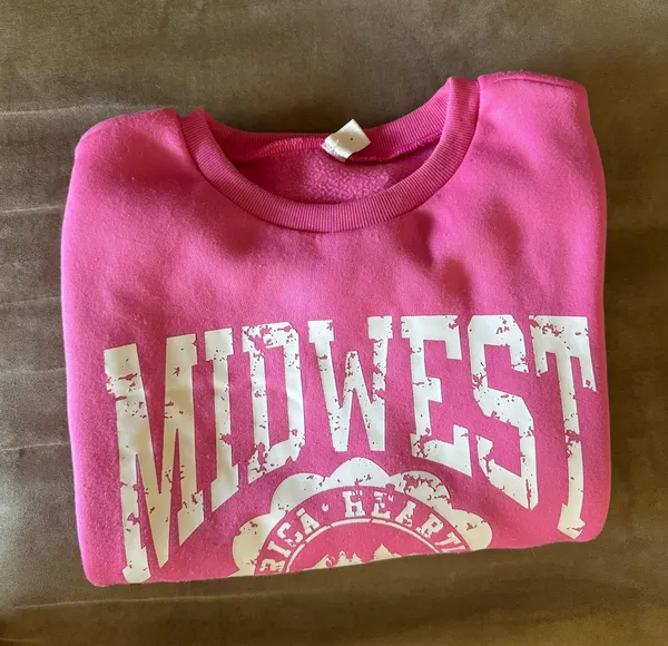 Midwest Crewneck Pink Size M - Image 2