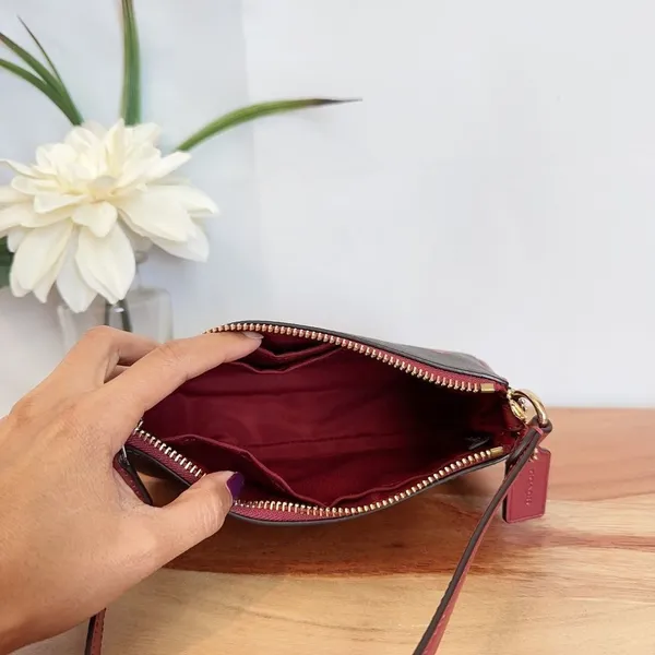 Coach Nolita 19 In Signature Canvas wristlet With‎ Ornament Print - Image 5