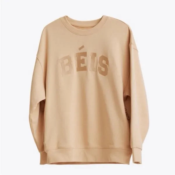 Beis • Tan Beige Crewneck Sweatshirt - Image 3