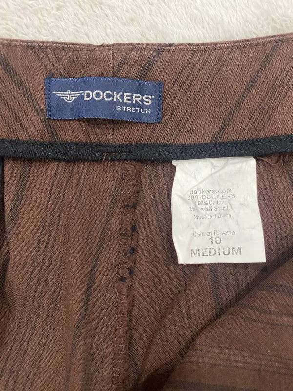 Dockers Brown Pants Size 10 - Image 6