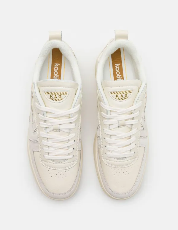 Kaotiko Off white High Top Sneakers - Image 2