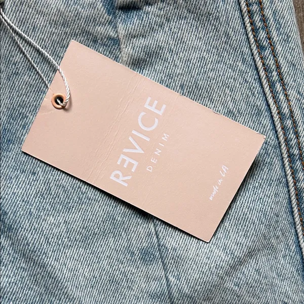 REVICE Light Blue Denim Jeans - Image 3