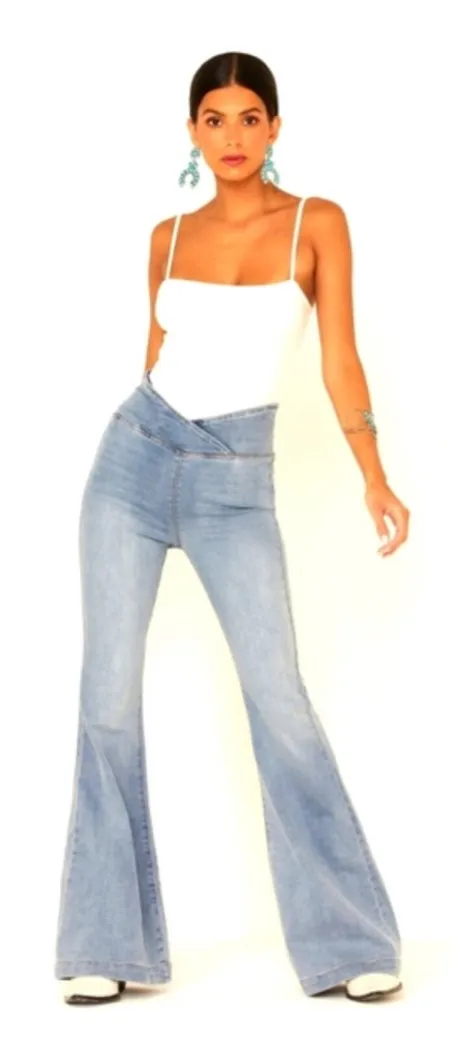 Free People Flare Jeans - Image 4