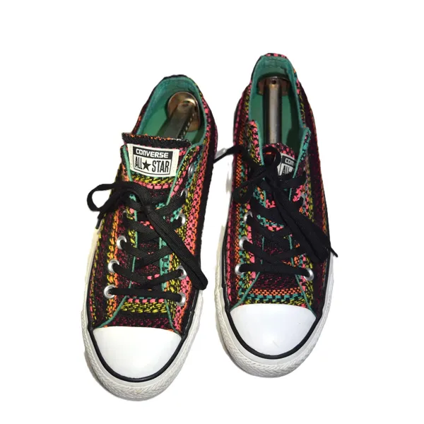 Converse Chuck Taylor All‎ Star Womens 7 Multi Color Woven Good Baja Low Top - Image 5