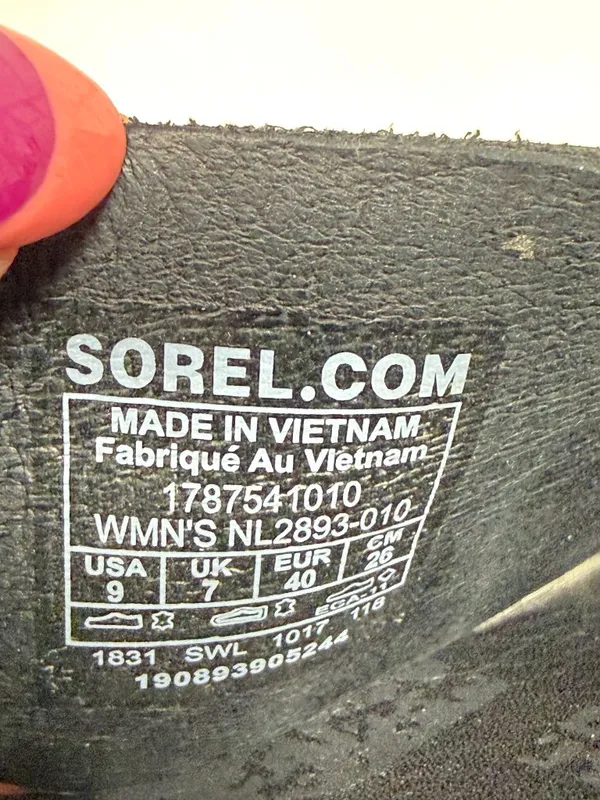 Sorel Ella Leather Cross Ankle Sandals - Image 7