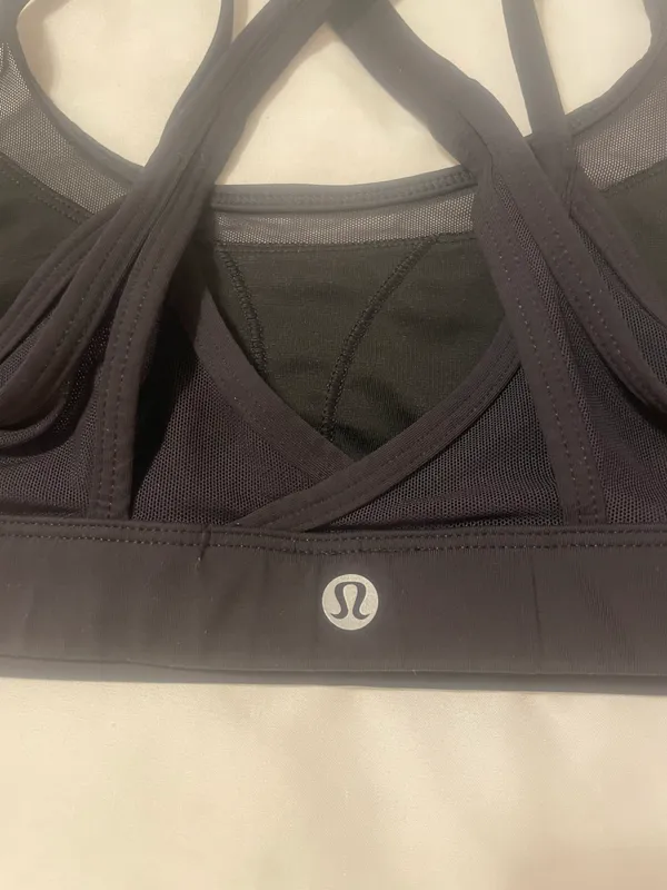 Lululemon Black Get Down Sports Bra - Image 4