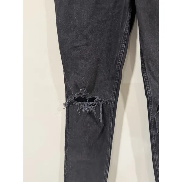 Abercrombie & Fitch Womens the 90s Straight Ultra High Rise Jeans 27/ 4R 2402 - Image 3