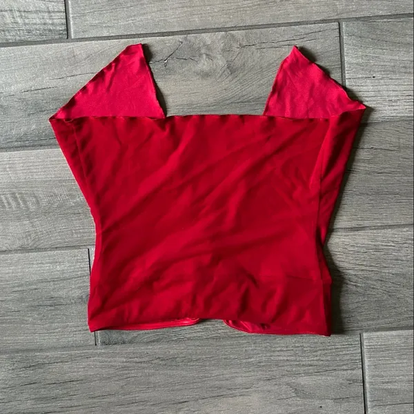 Princess Polly Vibrant Red Strapless Top - Image 5