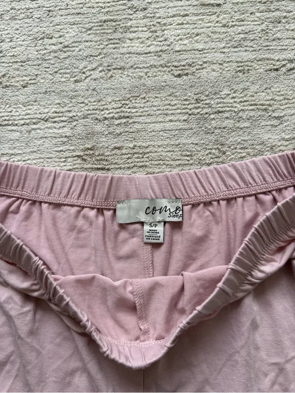 Comp Sleep Dusty Pink Sleep Shorts (Size Small) - Image 4