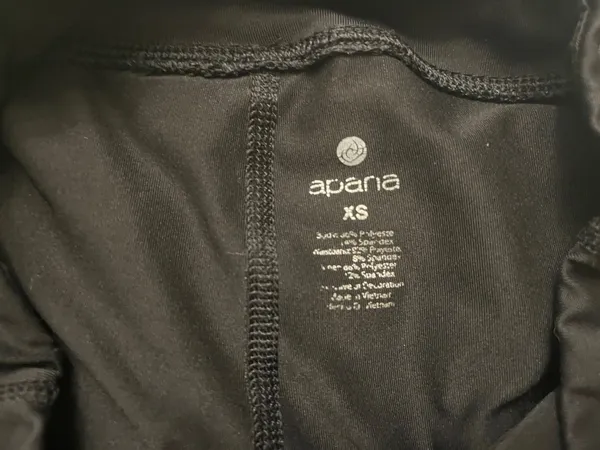 Apana Athletic Black Shorts - Image 2