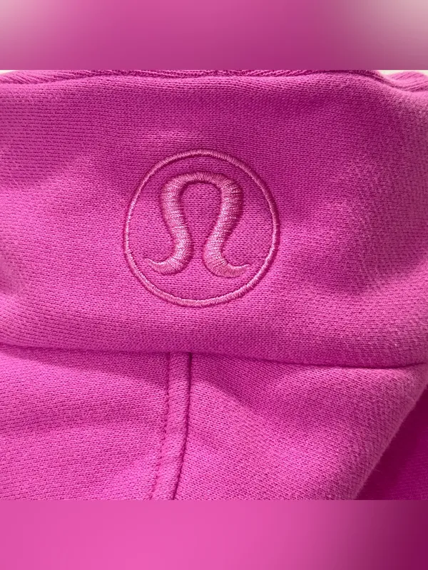 Lululemon Scuba Oversized Half-Zip Hoodie XS/S Pow Pink Tone Lounge Athleisure - Image 9
