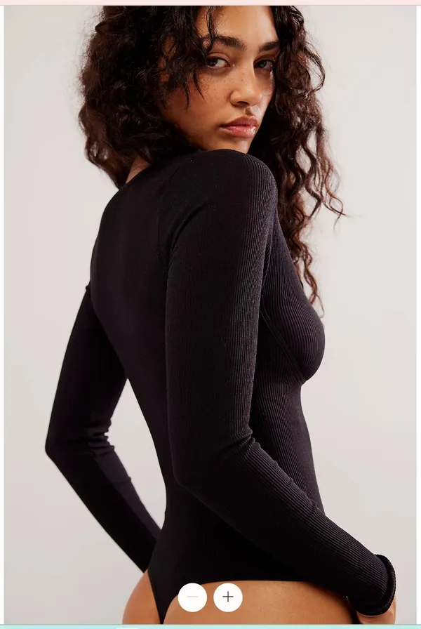 NWT Black Onesie Stretch Long sleeve - Image 3