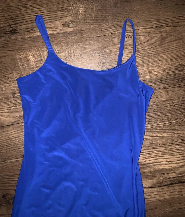 Blue Body Con Dress Size M - Image 2