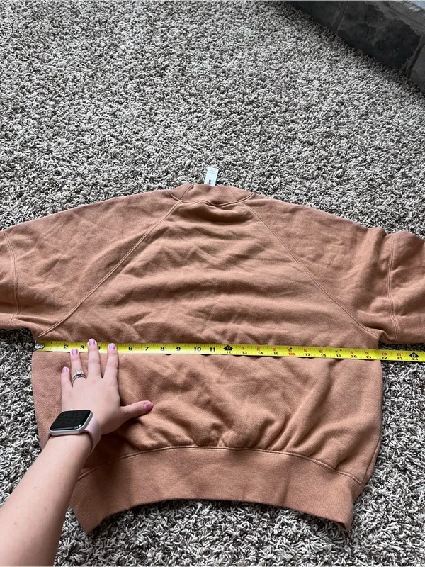 VS Pink Ivy Polar Mock Neck Sweatshirt - Image 9