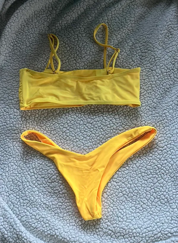 Zaful Yellow Bikini Set - Image 2