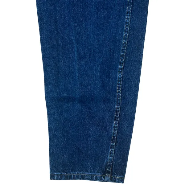 Levi's VTG 550 Relaxed Fit Tapered Leg Jeans Dark Wash Size 16 Short - Image 16