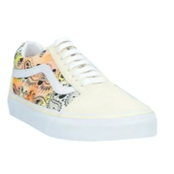 Vans Old Skool Bandana Flame Beige Orange size 8.5 - Image 3