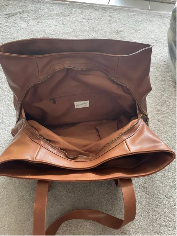 Universal Threads Women's Universal Thread Brown Tote Bag One Size - Image 3