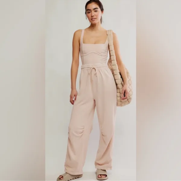 Free People Inbound Onesie‎ NWOT Cashmere - Image 2