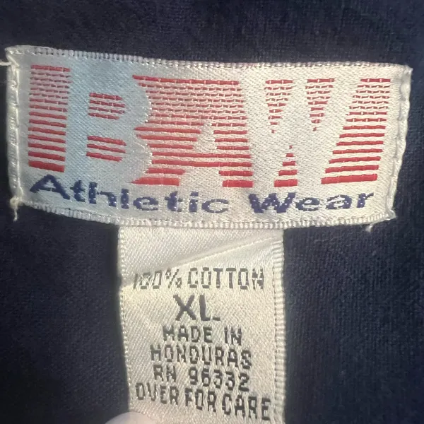 Vintage BAW Athletic Wear XL Embroidered Teacher Kindergartner Long Sleeve Shirt - Image 5