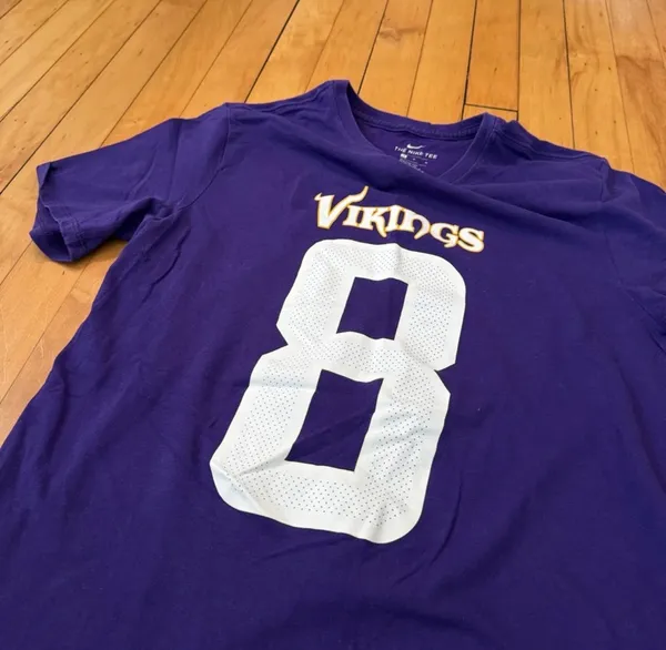 Nike Kirk cousins Viking tshirt - Image 3