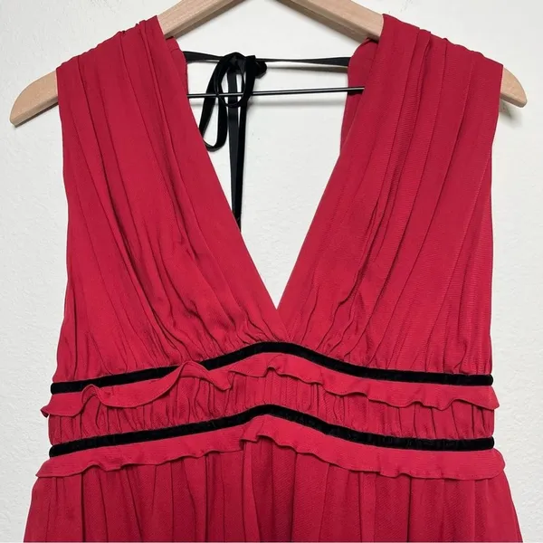 NEW‎ Women 100% SILK Babydoll Indie Fairy Top Large Dark Romantic Whimsigoth - Image 3