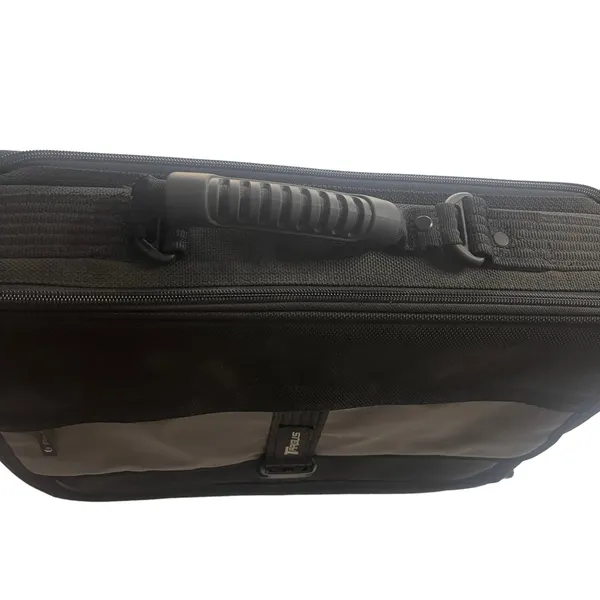 Targus Black Laptop Work Office Black Grey‎ Strap Laptop Shoulder Bag - Image 6