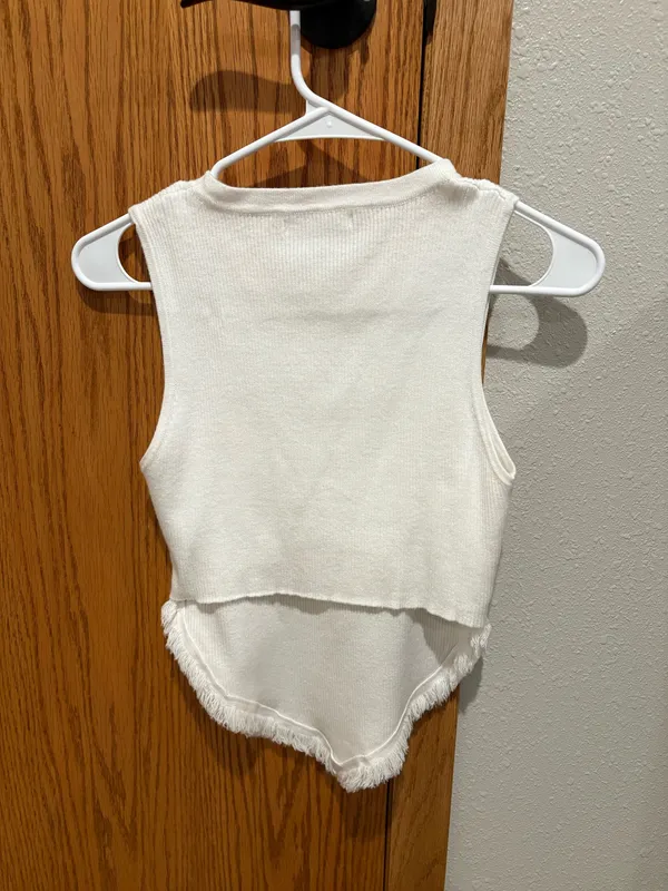 Boutique Sweater Tank Top - Image 2