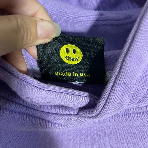 Drew House Lavender Mascot‎ Hoodie Size Small - Image 2
