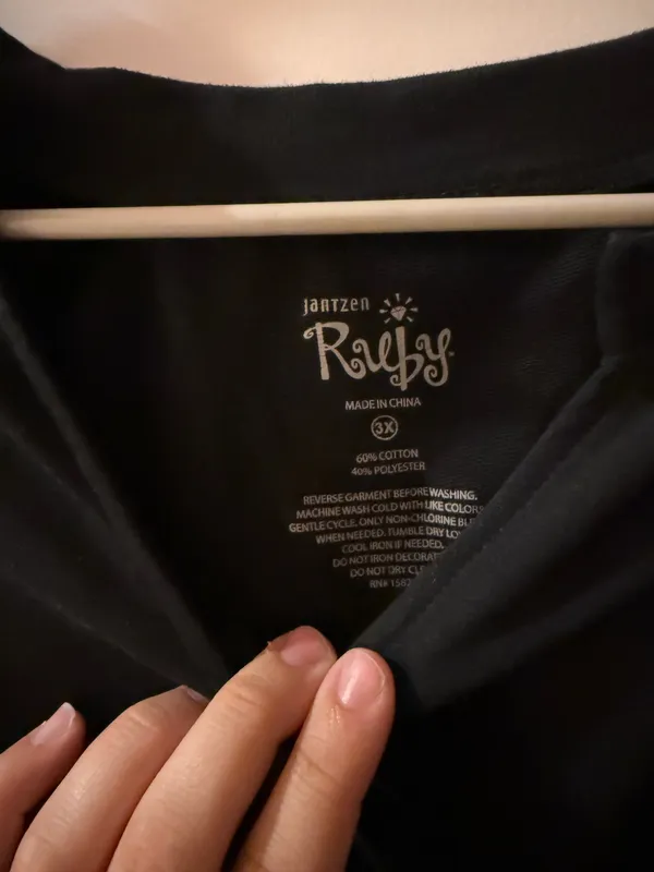 Jantzen Ruby Black Sweater - Image 3