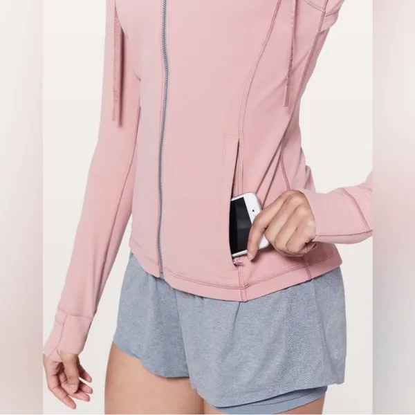Lululemon Hooded Define Jacket Nulu vintage mauve womens size 4 - Image 3
