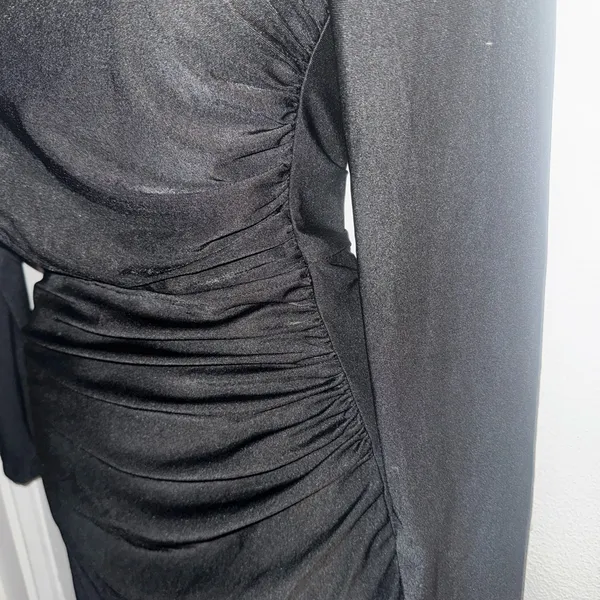 SHEIN Black One Shoulder Dress - Image 6