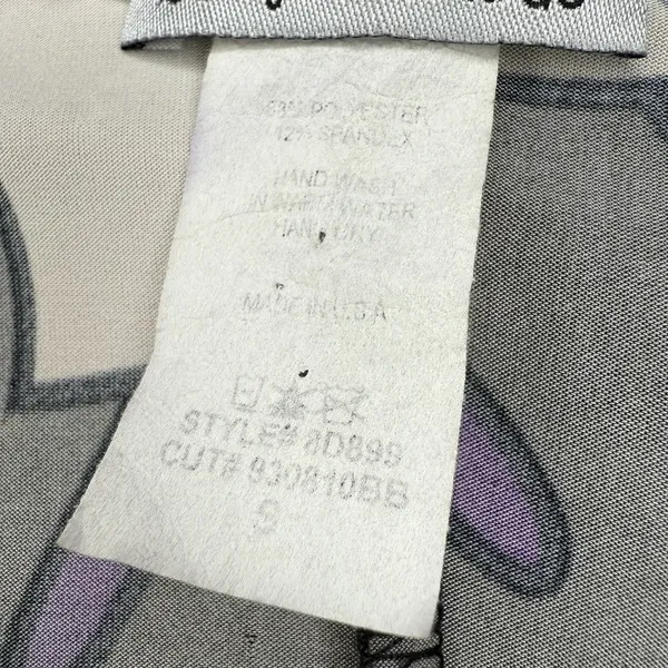 Vintage Y2K S Babydoll Dress Body Central Bow Stretch Empire‎ Waist Made In USA - Image 9