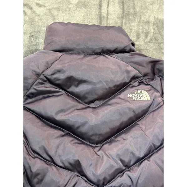The North Face Puffer Jacket Womens Purple 550 Down Quilted Small - Image 9
