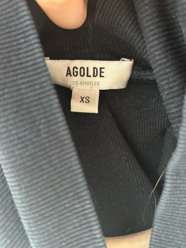 Agolde Pullover Turtleneck Sweatshirt - Image 5
