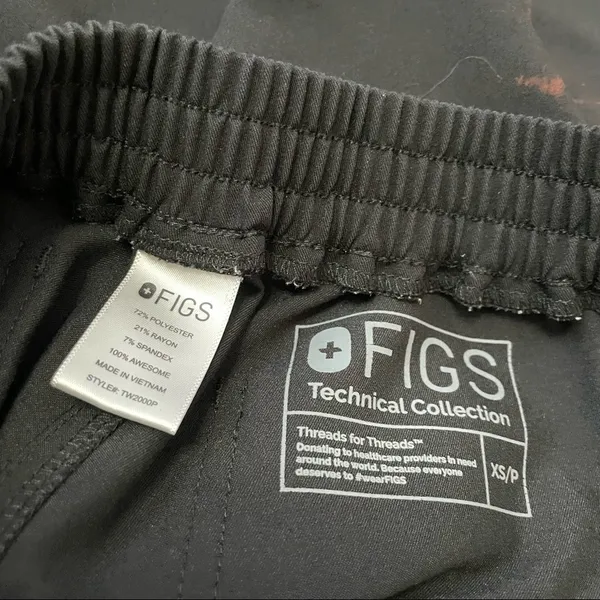 Figs Scrub Pants Size XS - Image 3