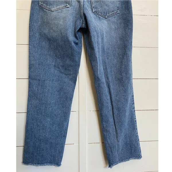 Vervet Blue Women's‎ Cotton Jeans 27X27" Distressed Raw Hem - Excellent - Image 5