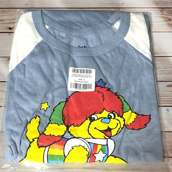 Size 2: Torrid Puppy Brite Classic Cotton Raglan Tee - Image 5