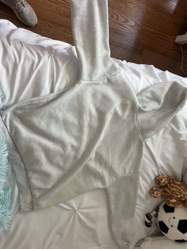 leopard sweatshirt Gray - Image 4