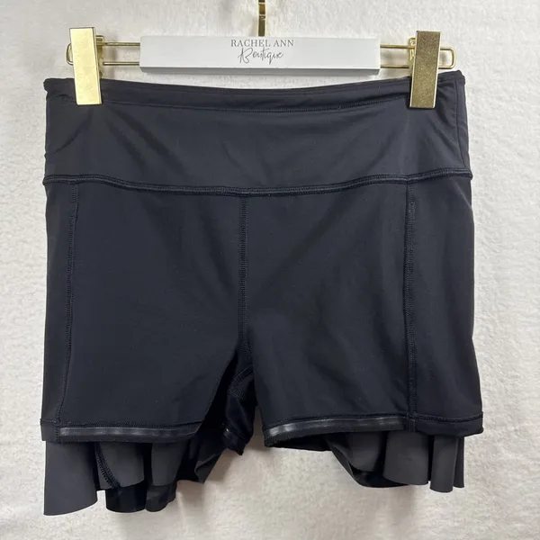 Athleta Skort Womens XS Camo Black Match Point Tennis Gym Skirt Lined Active - Image 8