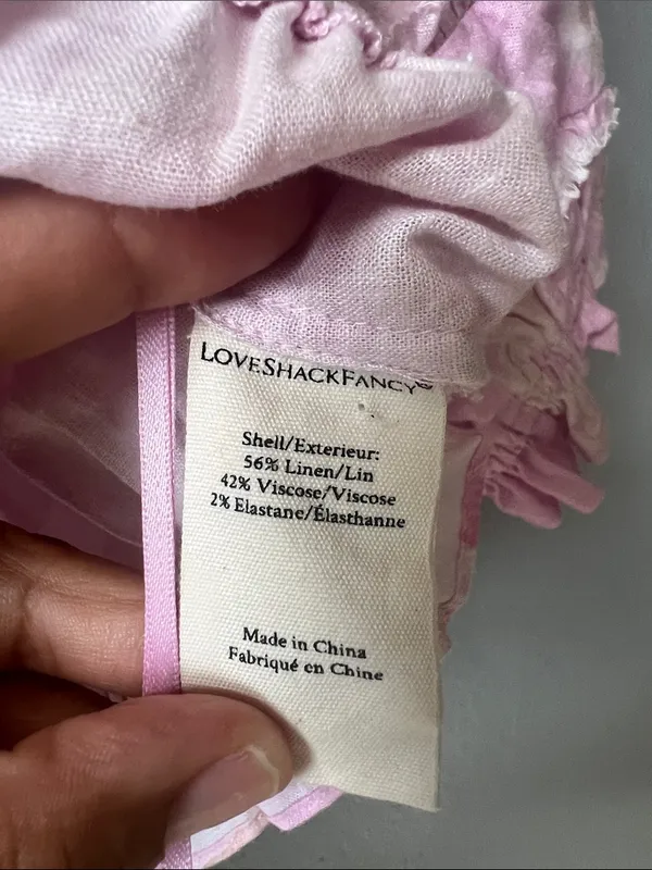 LoveShackFancy Audrille crop top - Image 10